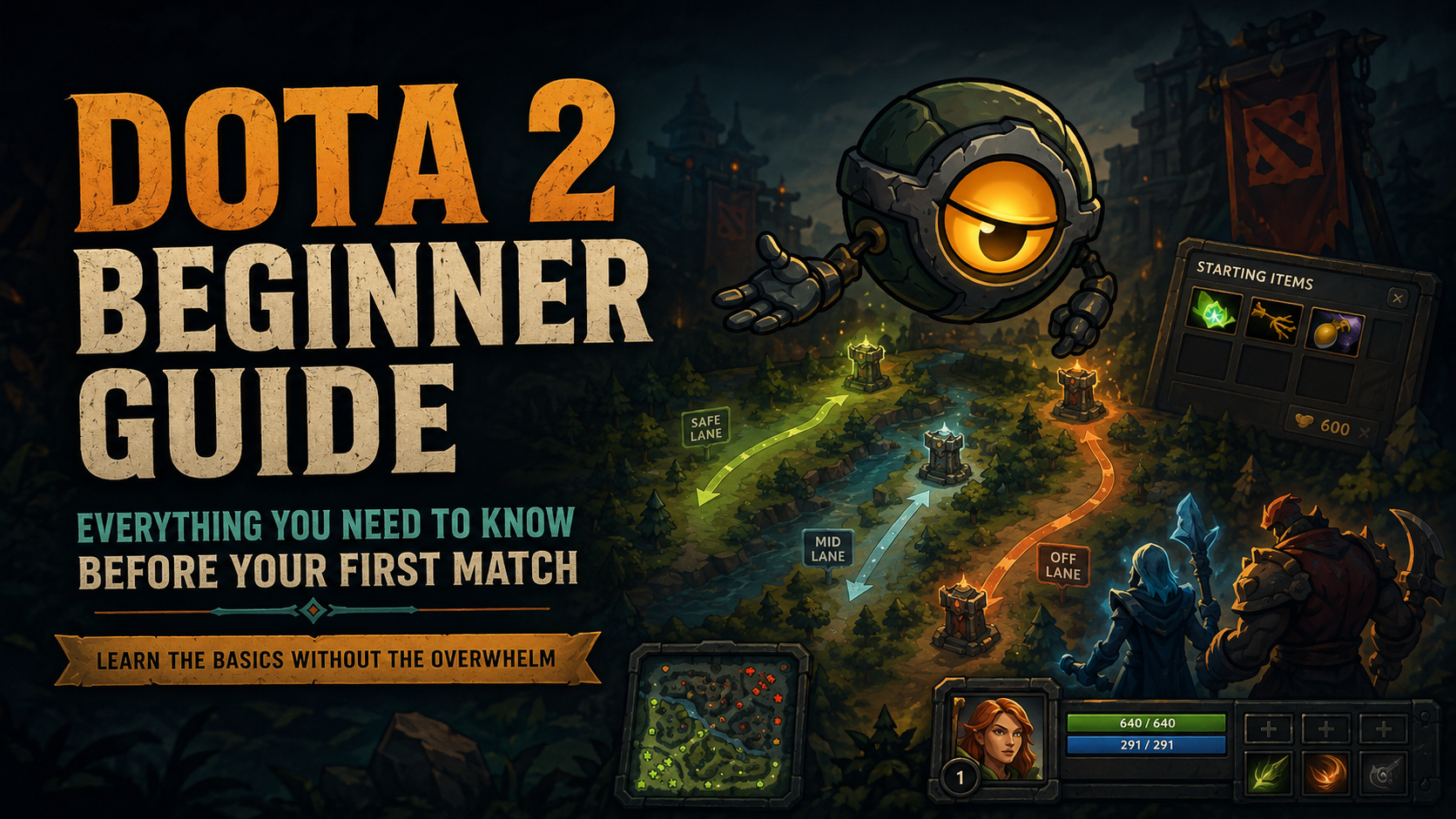 Dota 2 Beginner Guide 2026 — Everything You Need Before Your First Match