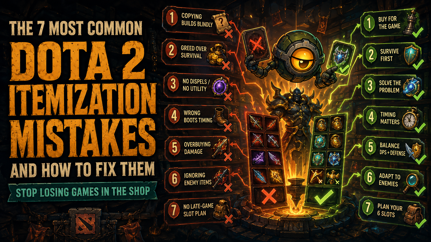 The 7 Most Common Dota 2 Itemization Mistakes