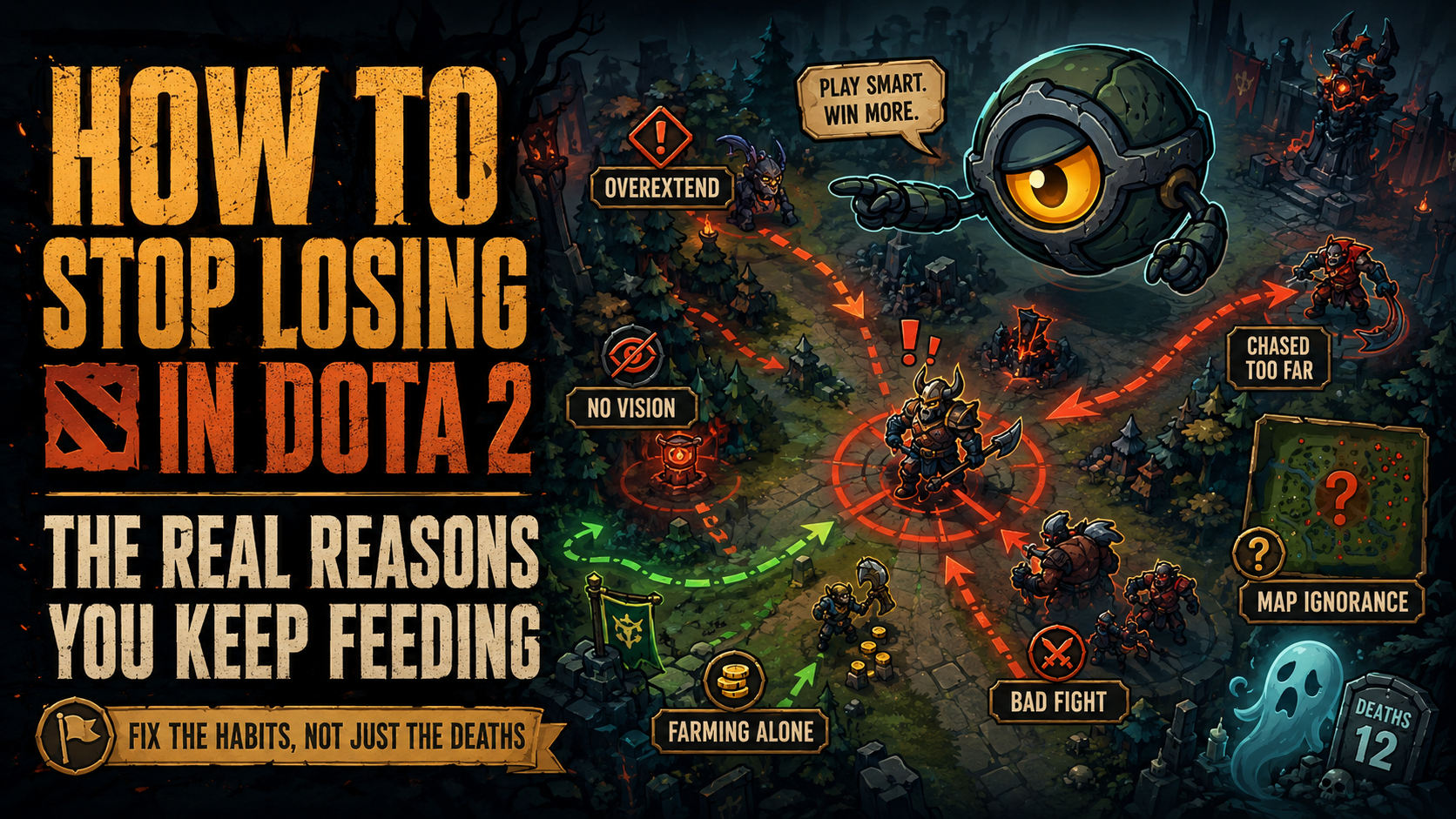 How to Stop Losing in Dota 2 — The Real Reasons You Keep Feeding